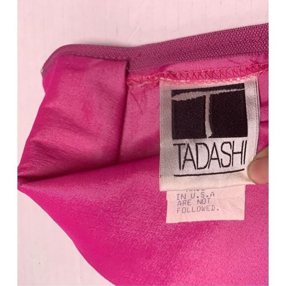 Vintage Fuschia Gown - Picture 7 of 12